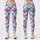 Bright Red Hearts And Sky Blue Checks For Yoga, Pilates And Everyday Active Outings Leggings - 1