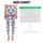 Bright Red Hearts And Sky Blue Checks For Yoga, Pilates And Everyday Active Outings Leggings - 3