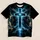 Radiant Cross And Winged Lion Symbol For Devotional Faith And Everyday Wear All-over Print Unisex T-shirt - 1