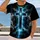 Radiant Cross And Winged Lion Symbol For Devotional Faith And Everyday Wear All-over Print Unisex T-shirt - 2