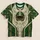 Emerald Football Helmet and Sideline Motifs for Game Day Celebrations and Teen Fans All-over Print Unisex T-shirt - 1