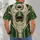 Emerald Football Helmet and Sideline Motifs for Game Day Celebrations and Teen Fans All-over Print Unisex T-shirt - 6