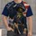 Cavalryman, Bison and Flag Tribute for Outdoor Gatherings and History Enthusiasts All-over Print Unisex T-shirt - 4