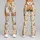Teddy Bears, Busy Bees And Golden Flowers For Playful Yoga And Everyday Outings Leggings - 9