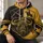 Buffalo Shield and Crossed Rifles for Heritage Events and Everyday Outdoor Wear All-over Print Hoodie (Lightweight) - 6