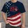 American Flag Stars and Stripes for Independence Day Celebrations and Summer Gatherings All-over Print Unisex T-shirt - 4