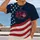 American Flag Stars and Stripes for Independence Day Celebrations and Summer Gatherings All-over Print Unisex T-shirt - 2