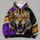 Roaring Tiger Head Heritage Artwork For Game Day And Everyday Wear All-over Print Hoodie (Lightweight) - 4