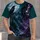 Gothic Raven Moon Castle and Potion Scene for Halloween Dark Fantasy Nights All-over Print Unisex T-shirt - 4