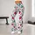 Strawberry and Teal Botanical Motifs for Yoga, Pilates and Everyday Wear Leggings - 11