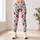Strawberry and Teal Botanical Motifs for Yoga, Pilates and Everyday Wear Leggings - 6