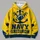 Nautical Football Crest for Game Day and Everyday Casual Wear for Navy Fans All-over Print Hoodie (Lightweight) - 4