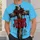 Red Cross And Crown Of Thorns Faith Message For Church Worship And Everyday Devotion All-over Print Unisex T-shirt - 5