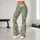 Sage Green Botanical Florals for Yoga, Pilates and Relaxed Weekend Outings for Women Leggings - 10