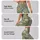 Sage Green Botanical Florals for Yoga, Pilates and Relaxed Weekend Outings for Women Leggings - 2