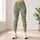 Sage Green Botanical Florals for Yoga, Pilates and Relaxed Weekend Outings for Women Leggings - 6
