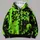 Neon Green Spooky Season 31 Baseball Style for Halloween Parties and Autumn Events All-over Print Hoodie (Lightweight) - 4