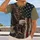 Bald Eagle And Distressed Stars And Stripes For Patriotic Summer Gatherings And Events All-over Print Unisex T-shirt - 2