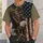 Bald Eagle And Distressed Stars And Stripes For Patriotic Summer Gatherings And Events All-over Print Unisex T-shirt - 5