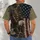 Bald Eagle And Distressed Stars And Stripes For Patriotic Summer Gatherings And Events All-over Print Unisex T-shirt - 6