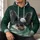 Bald Eagle Football Fan Art for Game Day Gatherings and Casual Weekend Wear All-over Print Hoodie (Lightweight) - 6
