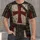 Crusader Armor And Cross Emblem For Renaissance Fairs And Comic Con Fans All-over Print Unisex T-shirt - 4
