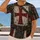 Crusader Armor And Cross Emblem For Renaissance Fairs And Comic Con Fans All-over Print Unisex T-shirt - 2