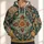 Teal Gold Floral Medallion for Cultural Celebrations and Elegant Everyday Wear All-over Print Hoodie (Lightweight) - 1