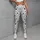 Monochrome Celestial Stars for Yoga, Pilates, Studio Sessions, and Everyday City Style Leggings - 6
