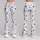 Monochrome Celestial Stars for Yoga, Pilates, Studio Sessions, and Everyday City Style Leggings - 9