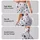 Monochrome Celestial Stars for Yoga, Pilates, Studio Sessions, and Everyday City Style Leggings - 2