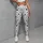 Monochrome Celestial Stars for Yoga, Pilates, Studio Sessions, and Everyday City Style Leggings - 4