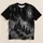 Gothic Cathedral Window and Bats for Haunted Halloween Nights and Fall Gatherings All-over Print Unisex T-shirt - 1