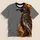 Fierce Eagle and Ember Flames for Bold Outdoor Style and Everyday Adventure Wear All-over Print Unisex T-shirt - 1