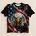 Bald Eagle Flag Tribute for Patriotic Streetwear and Independence Day Celebrations All-over Print Unisex T-shirt - 1