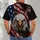 Bald Eagle Flag Tribute for Patriotic Streetwear and Independence Day Celebrations All-over Print Unisex T-shirt - 6