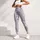 Lavender Paisley and Floral Motifs for Yoga, Pilates, and Everyday Wear Leggings - 6