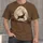 White-Tailed Buck Beneath Full Moon for Hunting Camp and Outdoor Adventure All-over Print Unisex T-shirt - 4