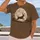 White-Tailed Buck Beneath Full Moon for Hunting Camp and Outdoor Adventure All-over Print Unisex T-shirt - 2