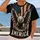 American Eagle and Flag for 250th Anniversary Celebration and Summer Patriotic Wear All-over Print Unisex T-shirt - 2