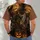 Halloween Black Cats, Jack-o'-Lanterns and Haunted Graveyard for October Nights All-over Print Unisex T-shirt - 6
