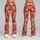 Pink Strawberry Scatter for Yoga, Pilates, and Everyday Summer Style Leggings - 9