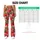 Pink Strawberry Scatter for Yoga, Pilates, and Everyday Summer Style Leggings - 7