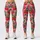 Pink Strawberry Scatter for Yoga, Pilates, and Everyday Summer Style Leggings - 3