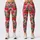 Pink Strawberry Scatter for Yoga, Pilates, and Everyday Summer Style Leggings - 1