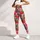 Pink Strawberry Scatter for Yoga, Pilates, and Everyday Summer Style Leggings - 6