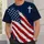 Distressed American Flag And Cross For Patriotic Faith And Independence Day All-over Print Unisex T-shirt - 5