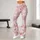Cute White Cat and Strawberry Motifs for Yoga, Pilates, and Everyday Casual Wear Leggings - 10
