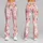 Cute White Cat and Strawberry Motifs for Yoga, Pilates, and Everyday Casual Wear Leggings - 9