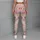 Cute White Cat and Strawberry Motifs for Yoga, Pilates, and Everyday Casual Wear Leggings - 4